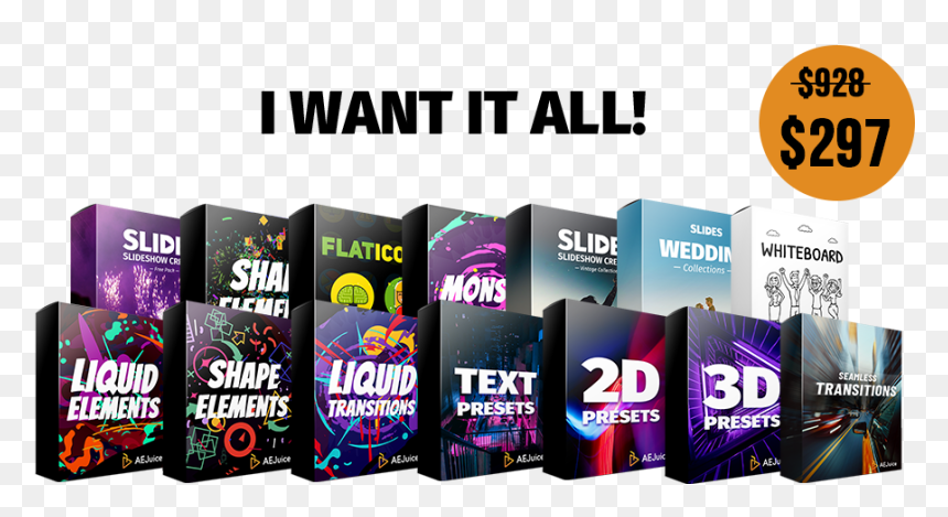 I Want It All Bundle - After Effects Plugins For Free, HD Png Download - sci fi hud png