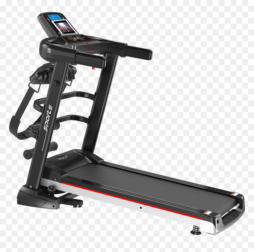 Treadmill Exercise Bikes Exercise Equipment Elliptical - Compact Foldable Treadmill Malaysia, HD Png Download - treadmill png