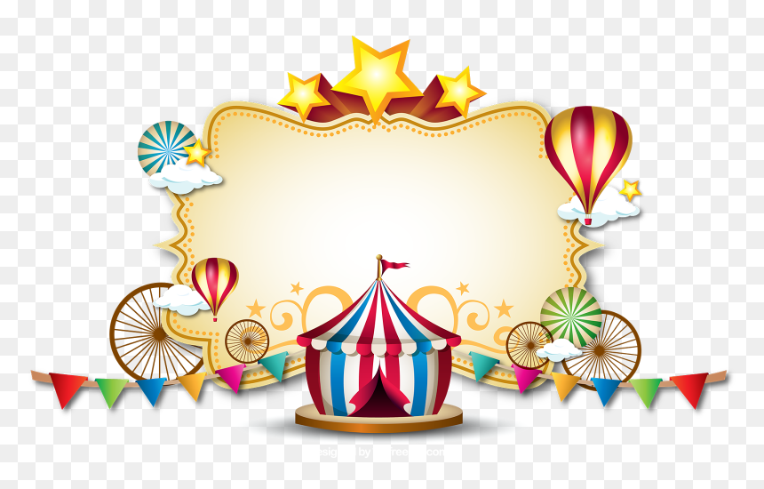 Fiesta Clipart Layout - Preschool Annual Day Invitation Card, HD Png Download - moldura png gratis