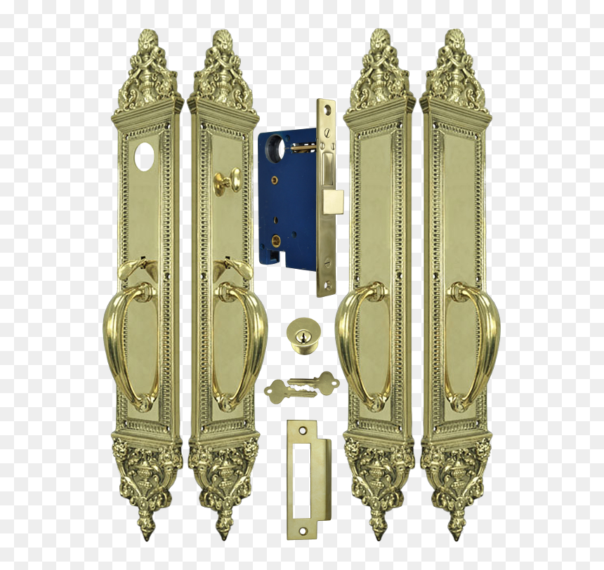 Lock Sets, Vintage Deco And Victorian Entry Double - Musée D'orsay, HD Png Download - double door png