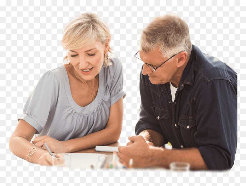 Senior Citizen, HD Png Download - children sitting png