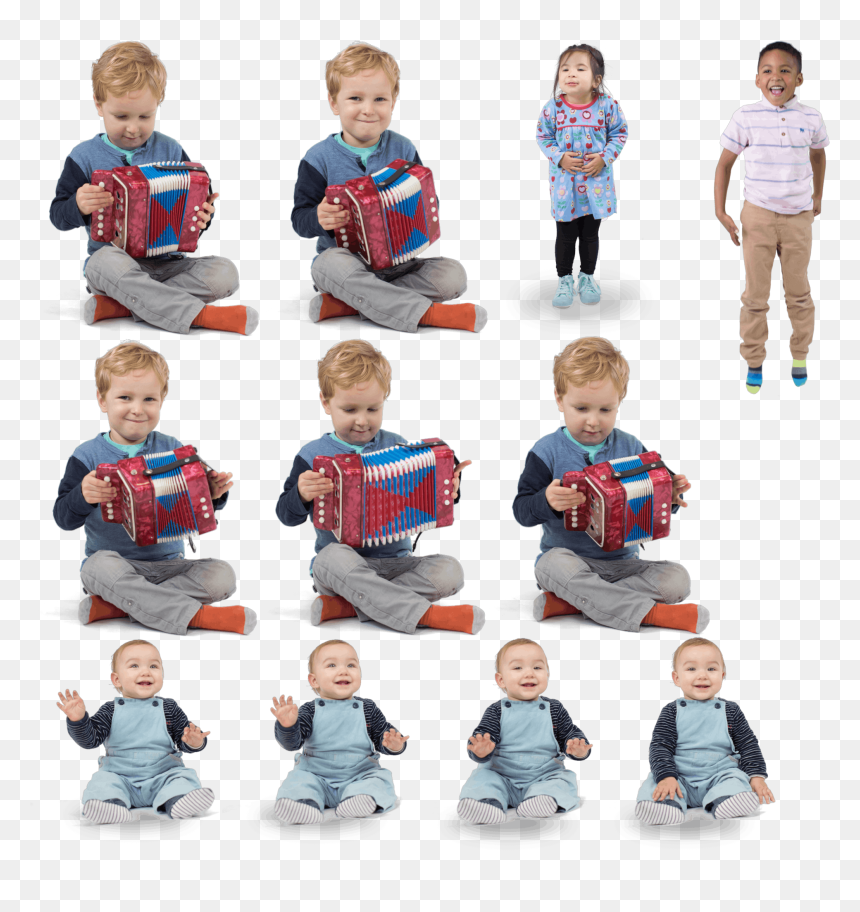 Sitting, HD Png Download - children sitting png