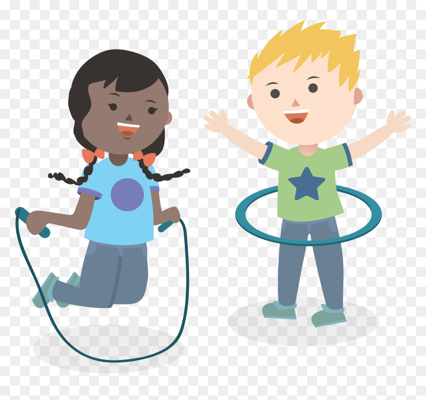 Cartoon, HD Png Download - kids jumping png