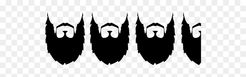 Sunnah Beard, HD Png Download - pineapple silhouette png