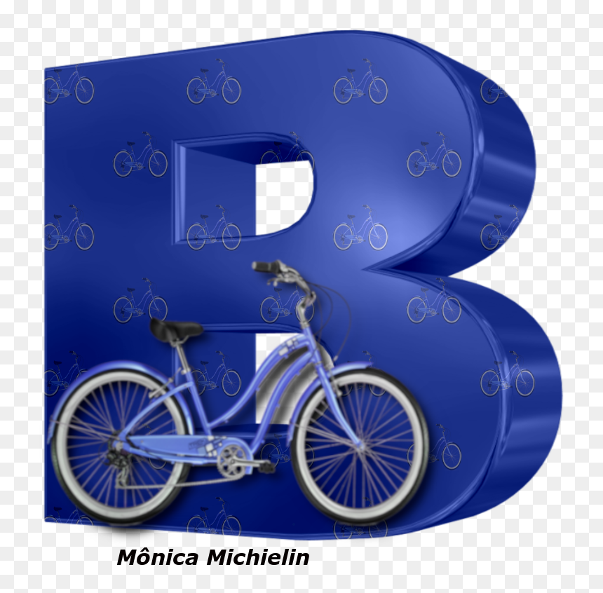 Alfabeto De Bicicleta Png, Bicycle Bike Alphabet Png, - Alfabeto Con Bicicletas, Transparent Png - bicicleta png