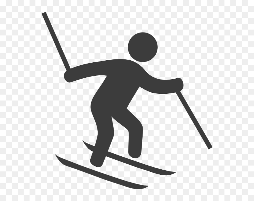 Transparent Skiis Clipart - Portable Network Graphics, HD Png Download - skier png
