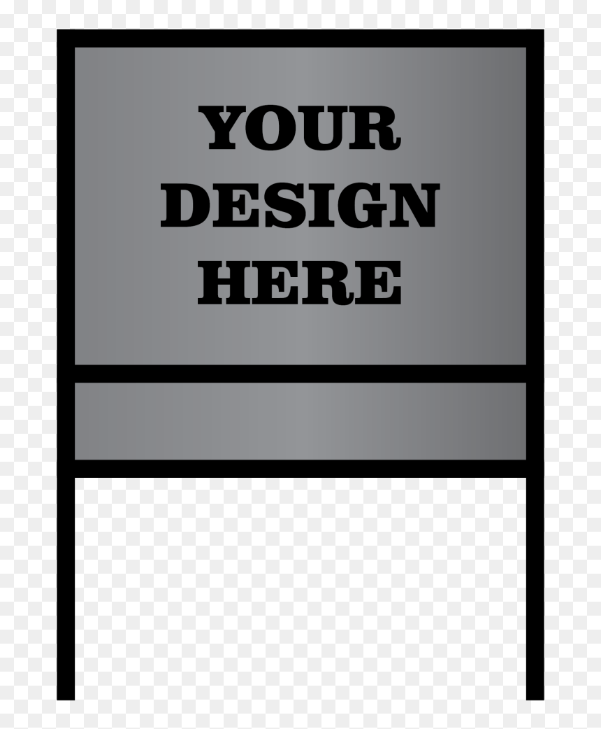 Sign, HD Png Download - yard sign png