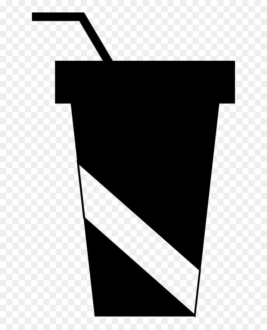Soft Drink Silhouette - Soft Drink Beverage Silhouette, HD Png Download - pineapple silhouette png
