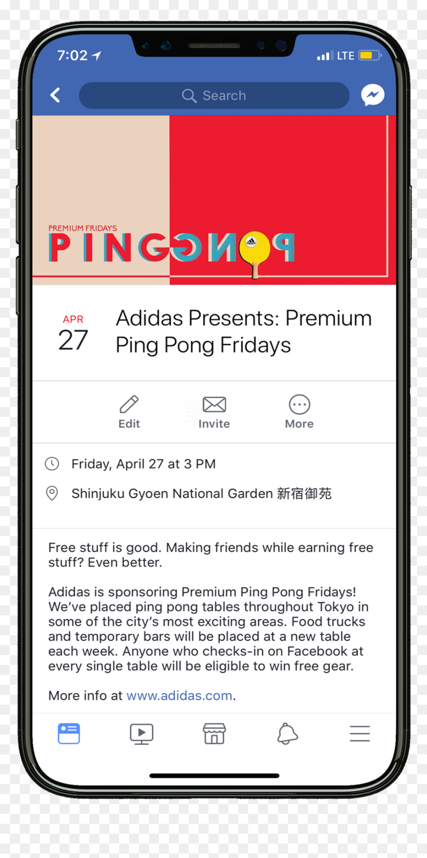 Facebook Event - Smartphone, HD Png Download - ping pong png
