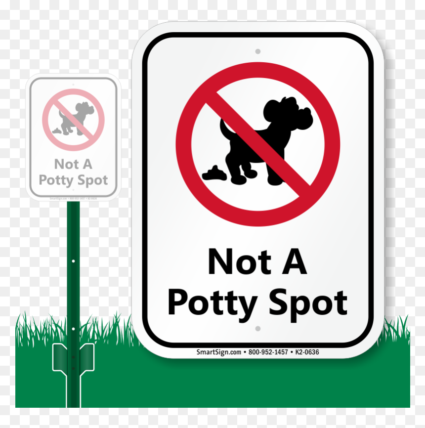No Dog Poop Yard Sign For Kids - No Dog Poop Bags, HD Png Download - yard sign png