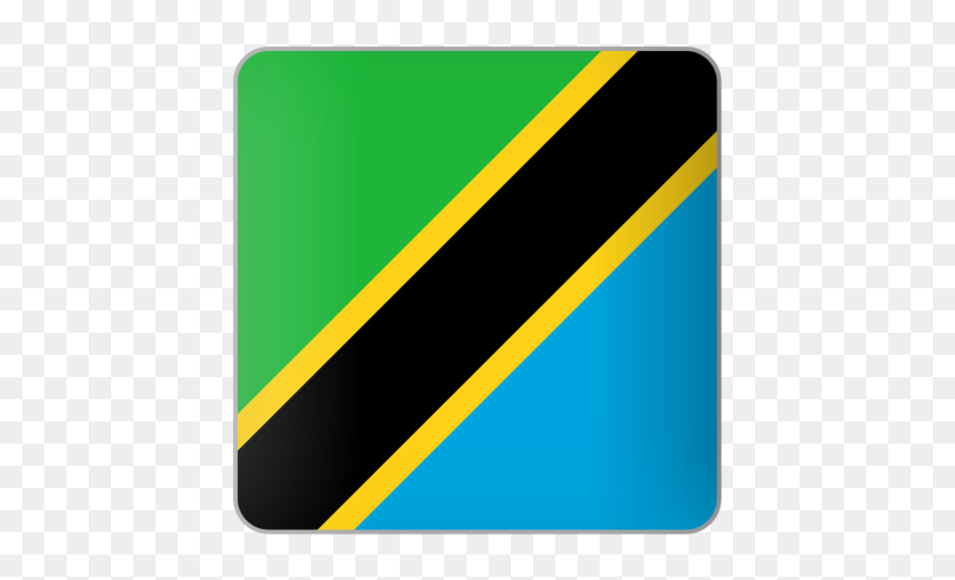 Download Flag Icon Of Tanzania At Png Format - Tanzania Flag Square, Transparent Png - green square png