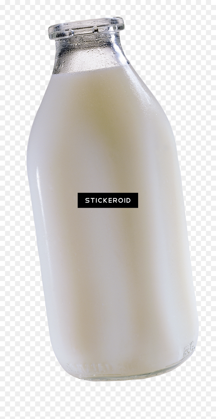 Milk Bottle Food - Water Bottle, HD Png Download - milk bottle png