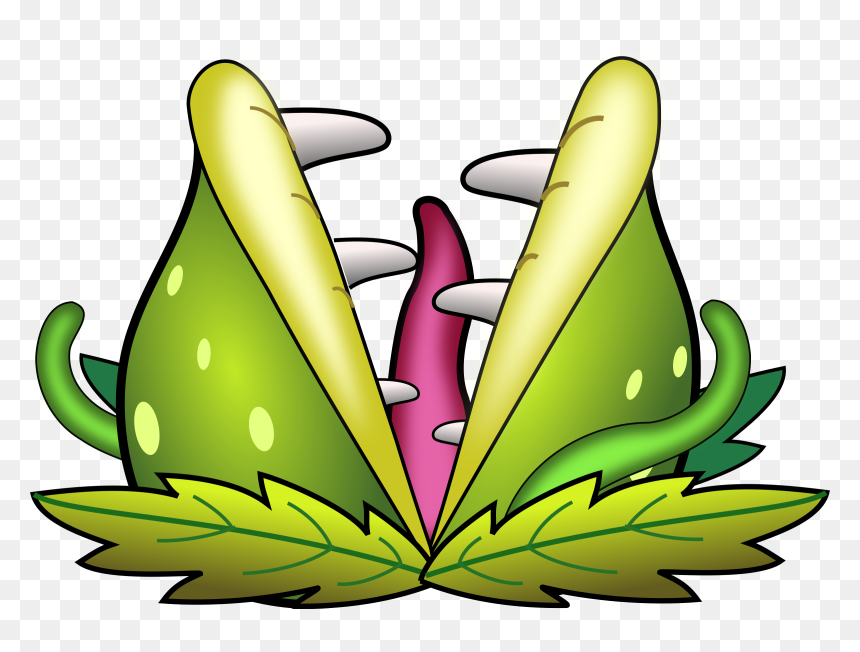 Halloween Plant Monster Clipart - Venus Fly Trap Png, Transparent Png - monster clipart png