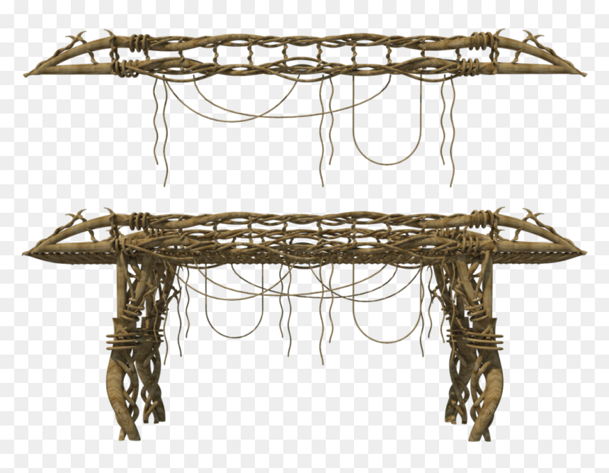 Timber Bridge, HD Png Download - stone bridge png