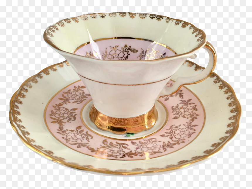 Porcelana De Estilo Regency, HD Png Download - gold filigree png