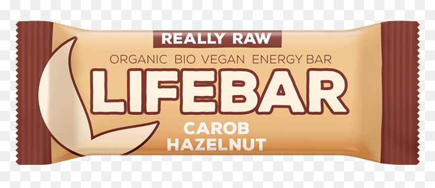 Lifebar Carob Hazelnut 47g - Energy Bar, HD Png Download - life bar png