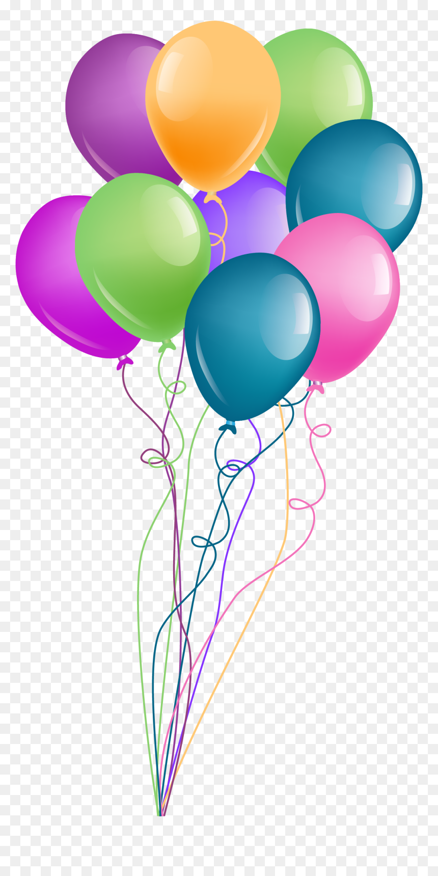Heart Cake Clipart Graphic Transparent Birthday Cake - Happy Birthday Background Png, Png Download - balloons .png