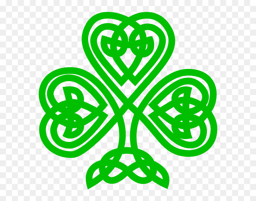 Thumb Image - Shamrock Celtic Knot, HD Png Download - scrollwork png