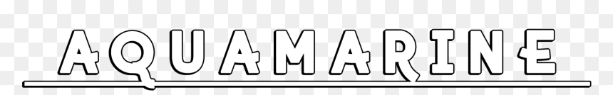 Aquamarine - Calligraphy, HD Png Download - sci fi hud png