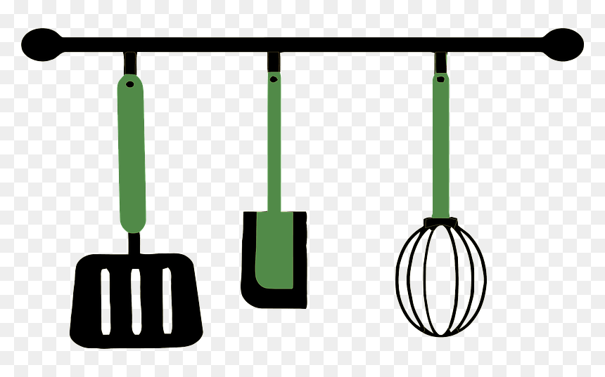 Kitchen Utensils Clipart, HD Png Download - utensils png
