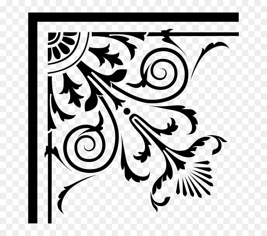 Illustration, HD Png Download - decorative corner png