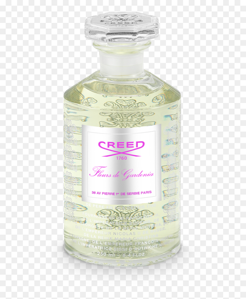 Creed Fleurs De Gardenia"
 Class= - Glass Bottle, HD Png Download - gardenia png