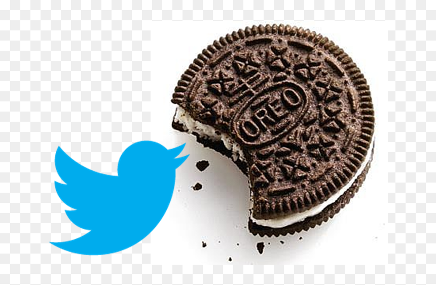 Twitter Oreo Mondelez1 - Oreo Cookie, HD Png Download - oreo cookie png