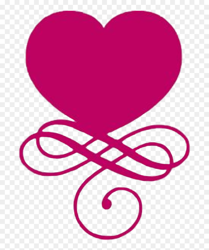 #heart #scrollwork #valentinesday - Heart, HD Png Download - scrollwork png