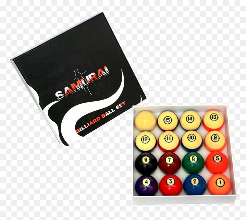 Samurai Pool Ball - Samurai Pool Balls, HD Png Download - pool ball png