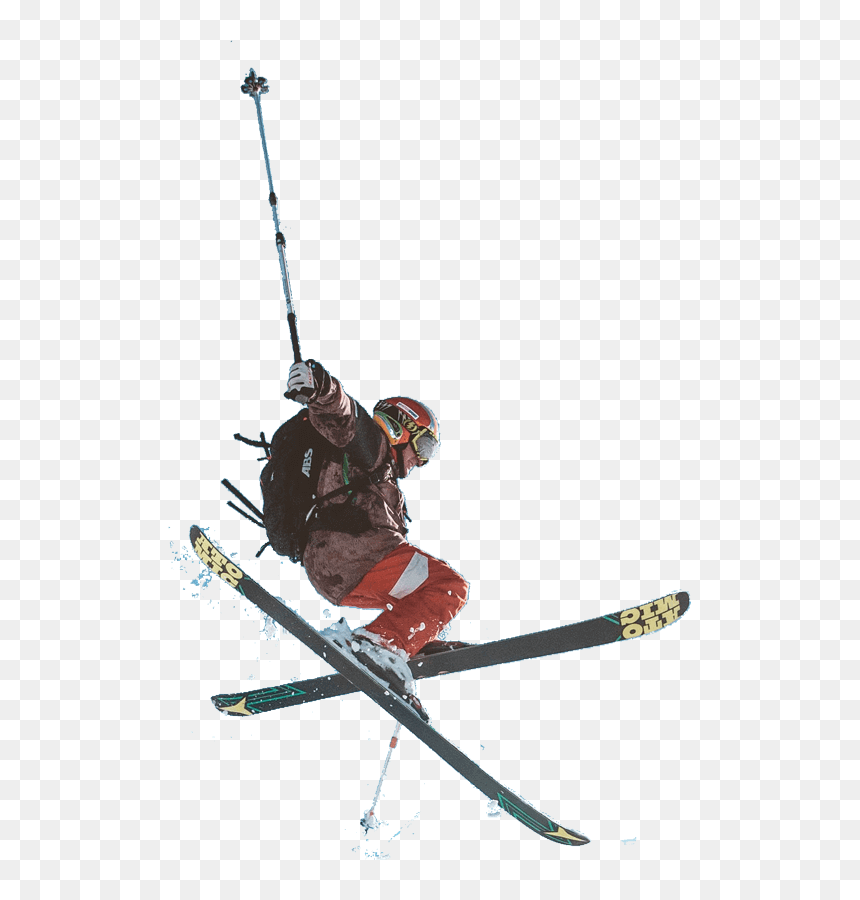 Downhill, HD Png Download - skier png