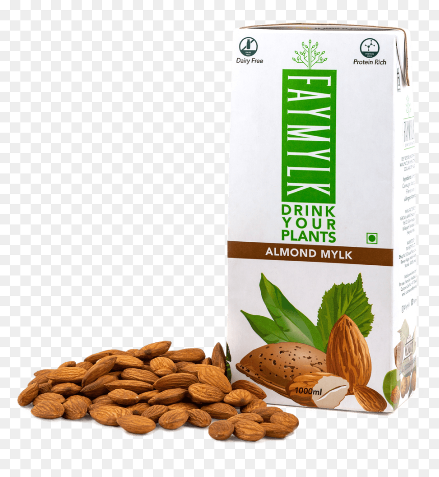 Almond Milk, HD Png Download - pouring milk png