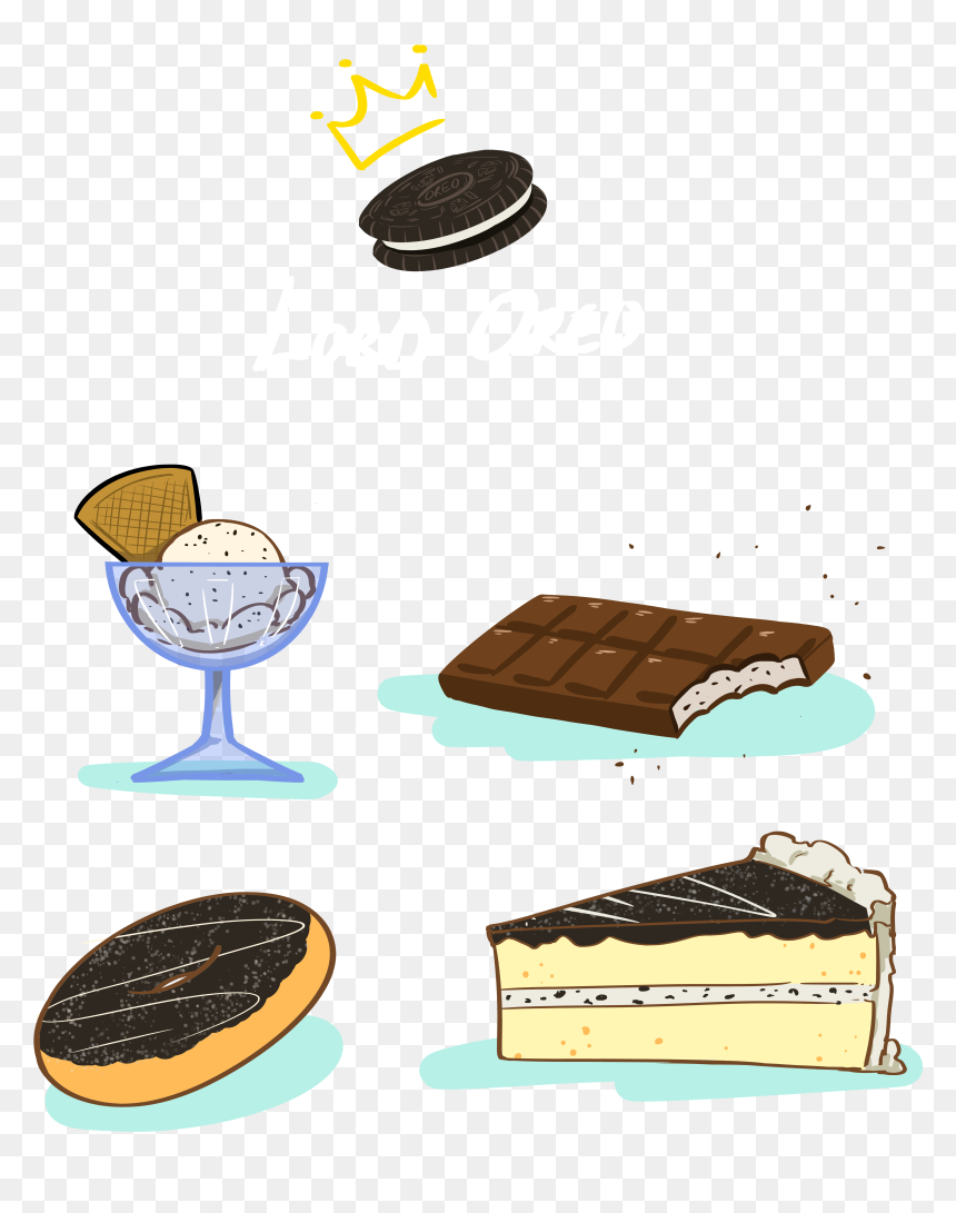 But Eating Just The Oreo Cookie And Drinking Milk Is - Oreo, HD Png Download - oreo cookie png