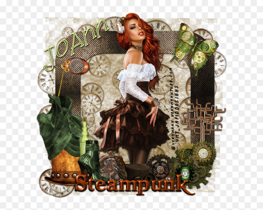 Illustration, HD Png Download - steampunk frame png