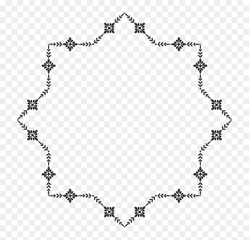 Fancy Elegant Flourish Frame - Circle, HD Png Download - fancy white line png