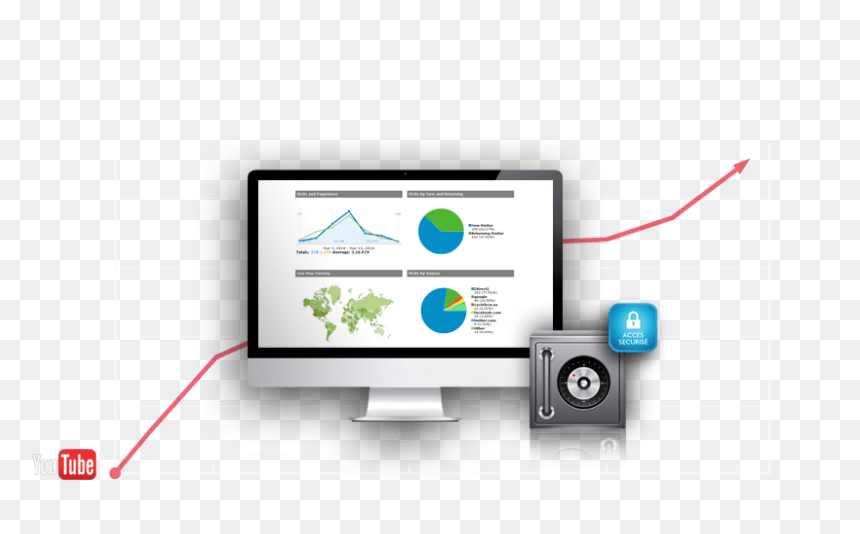 Thumb Image - Computer Monitor, HD Png Download - deezer png