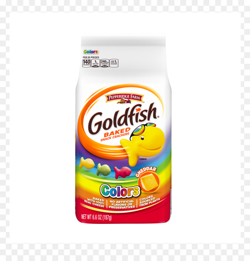 Pepperidge Farm Goldfish, HD Png Download - goldfish cracker png