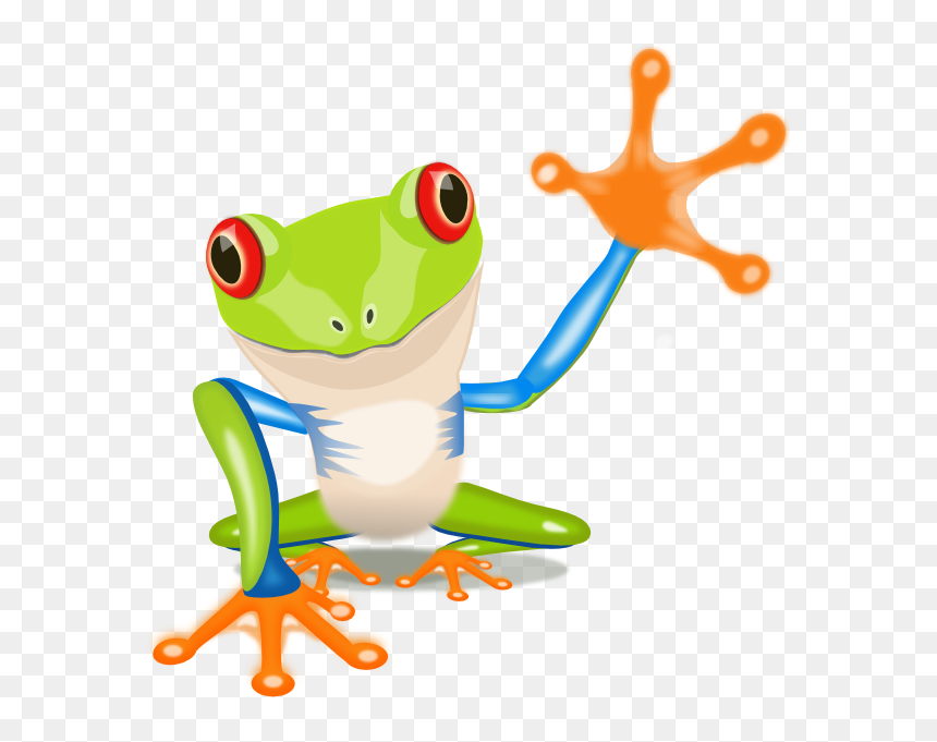 Jungle Frog Clipart - Tree Frog Clipart Png, Transparent Png - tree frog png