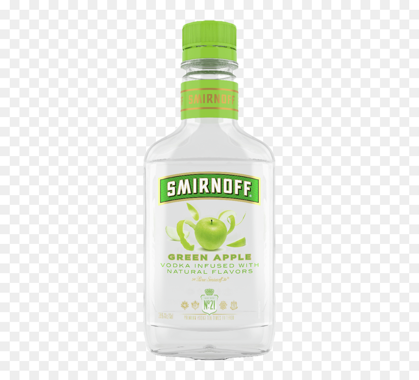 Smirnoff Green Apple 200ml, HD Png Download - smirnoff png