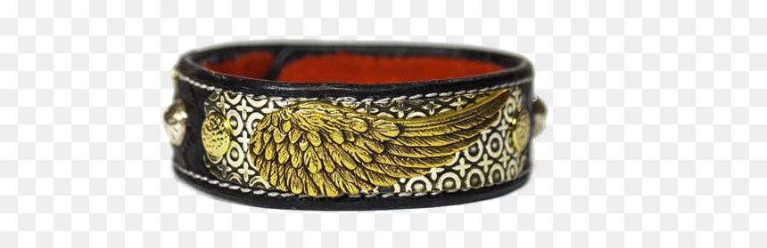 Bangle, HD Png Download - gold angel wings png