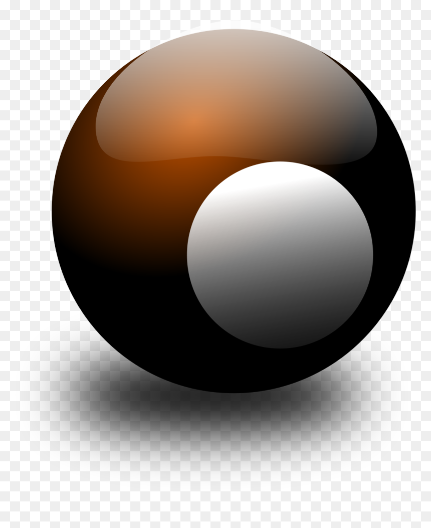 Pool Ball Clip Arts - Boule Blanche De Billard, HD Png Download - pool ball png