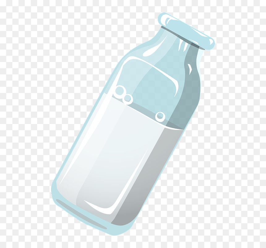 Milchflasche Png, Transparent Png - milk bottle png