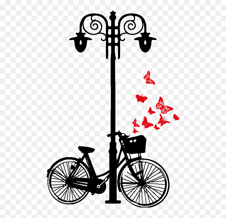 #freetoedit #paris #bicicleta - Hybrid Bicycle, HD Png Download - bicicleta png