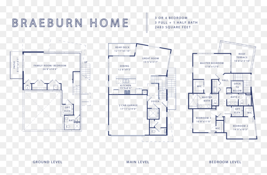 Braeburn Floor Plans - Floor Plan, HD Png Download - floor plan png