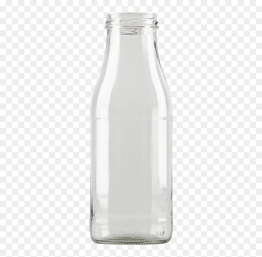 Glass Bottle, HD Png Download - milk bottle png