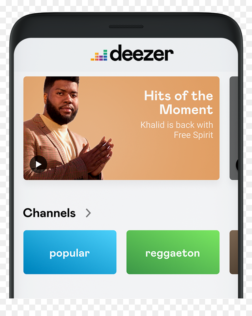 Iphone, HD Png Download - deezer png
