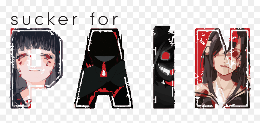 Sukr4pain - Girl, HD Png Download - sucker png