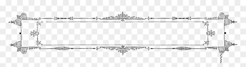 Line Art, HD Png Download - fancy scroll png