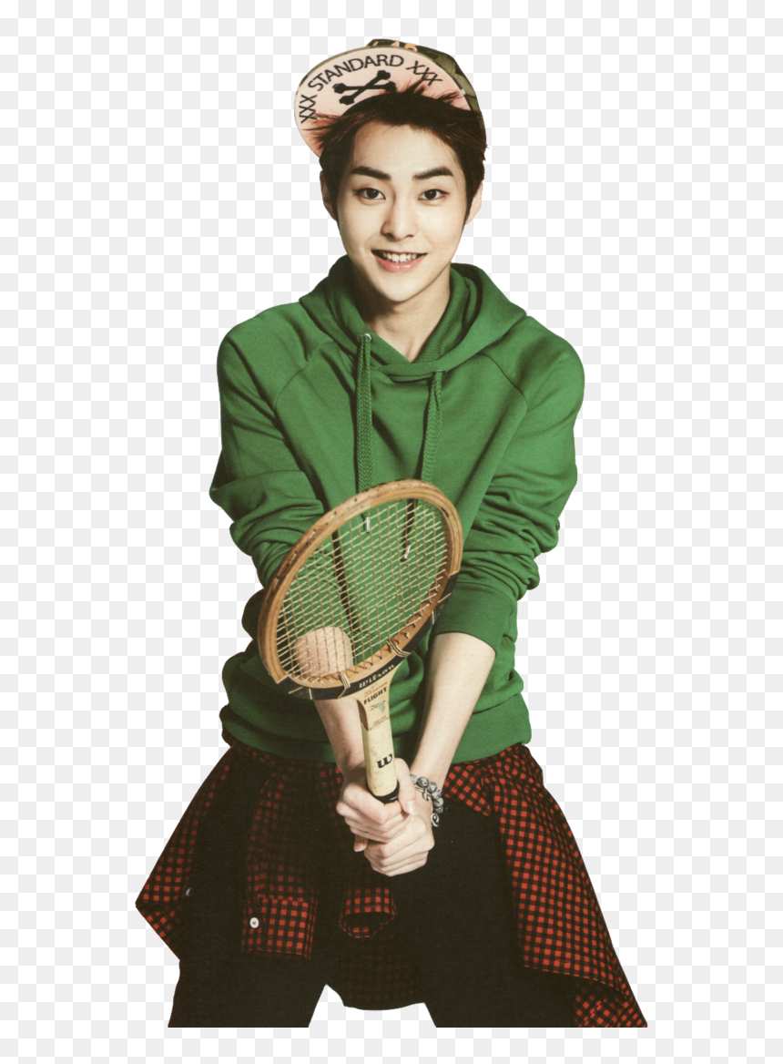 Kpop Idols Playing Badminton , Png Download - Exo, Transparent Png - badminton png