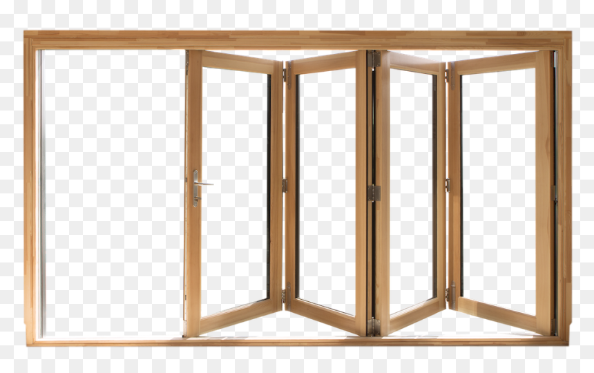 Bifold Doors Png, Transparent Png - wood door png