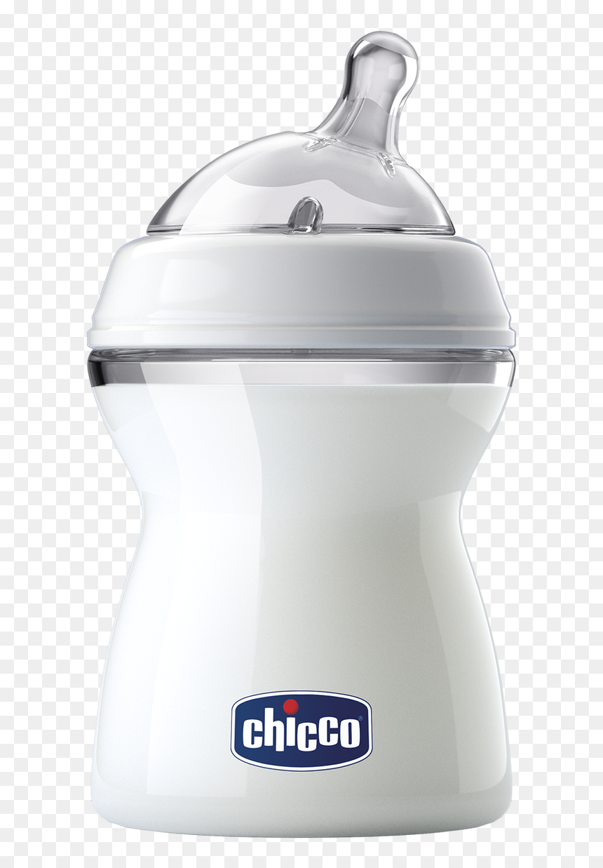 Chicco Natural Feeding Bottle 2m 250ml - Chicco Biberon Natural Feeling, HD Png Download - milk bottle png